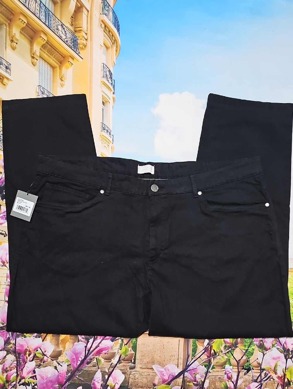 Hickey Freeman 5 Pocket Pants Size‎ 42x29 NWT